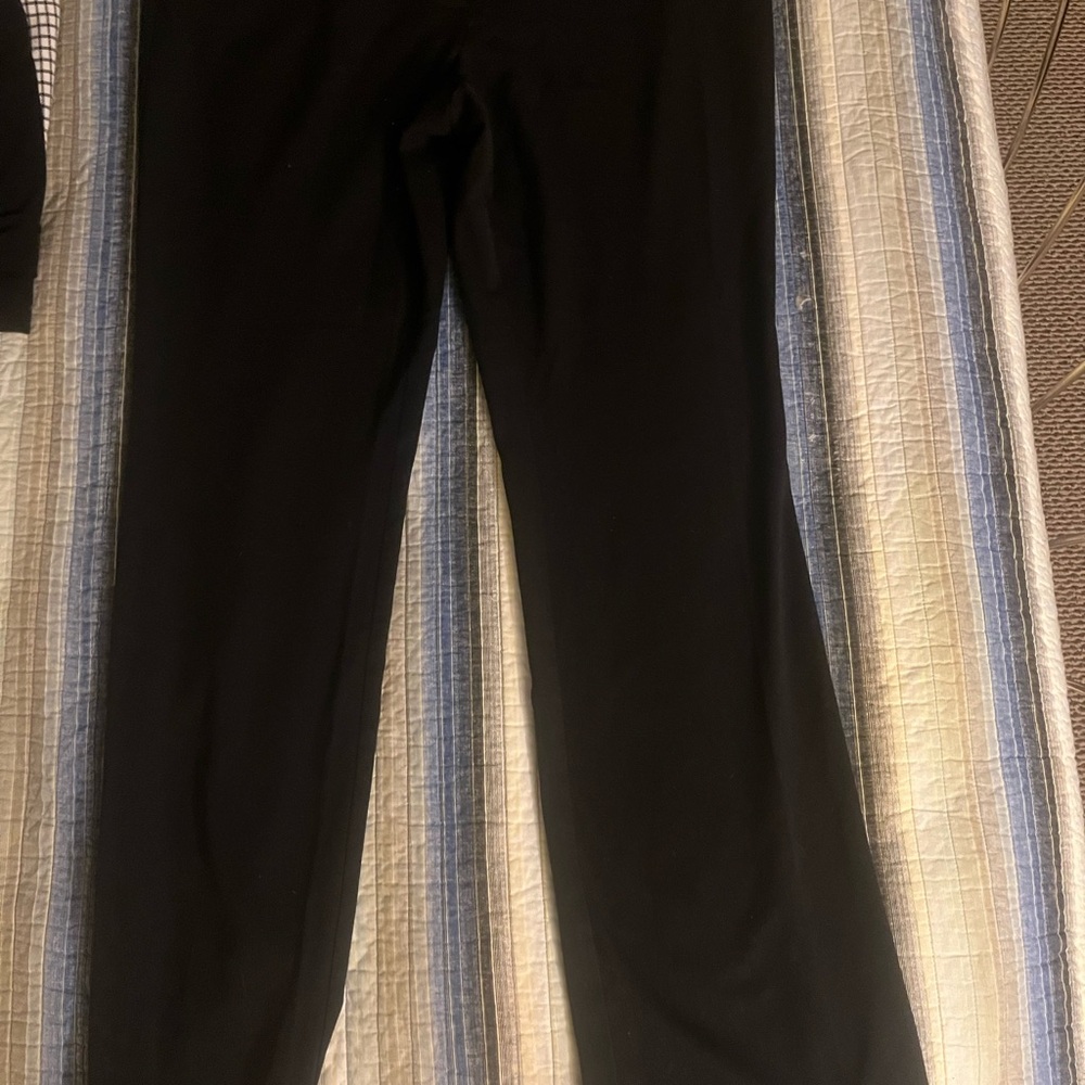 Apt. 9 Black Straight Leg Trousers